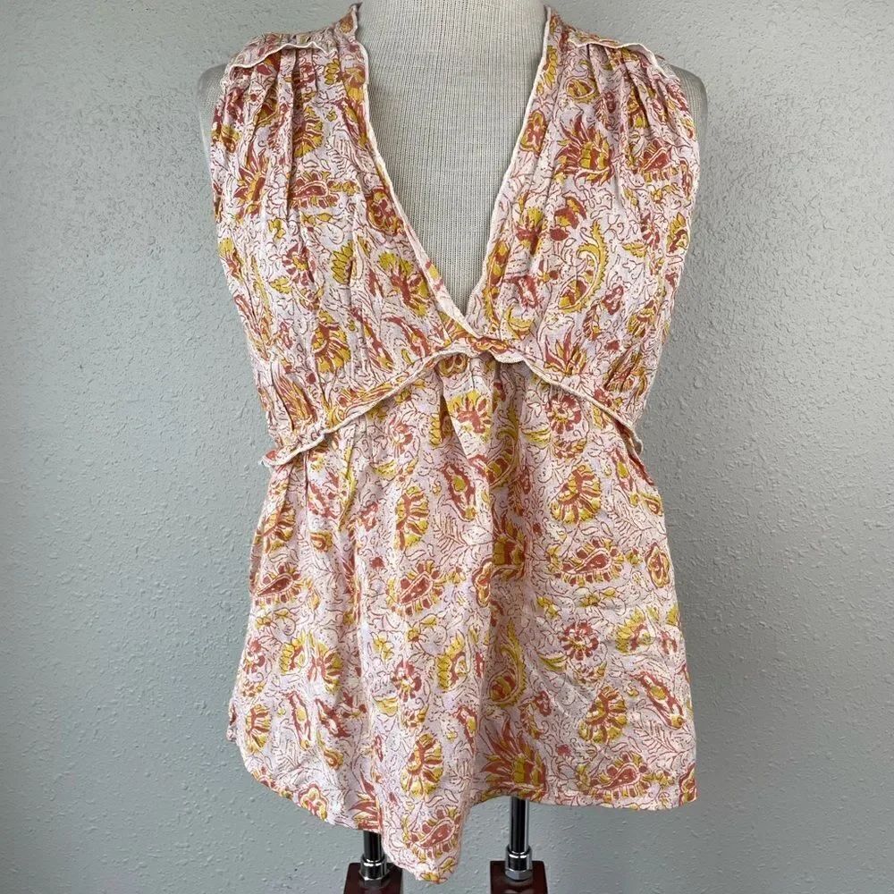 NWT Lucky Brand V-Neck Top Size XS